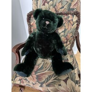 MITH Mouse In The House Toys of Beverly Hills DARK FOREST GREEN PLUSH 25" BEAR